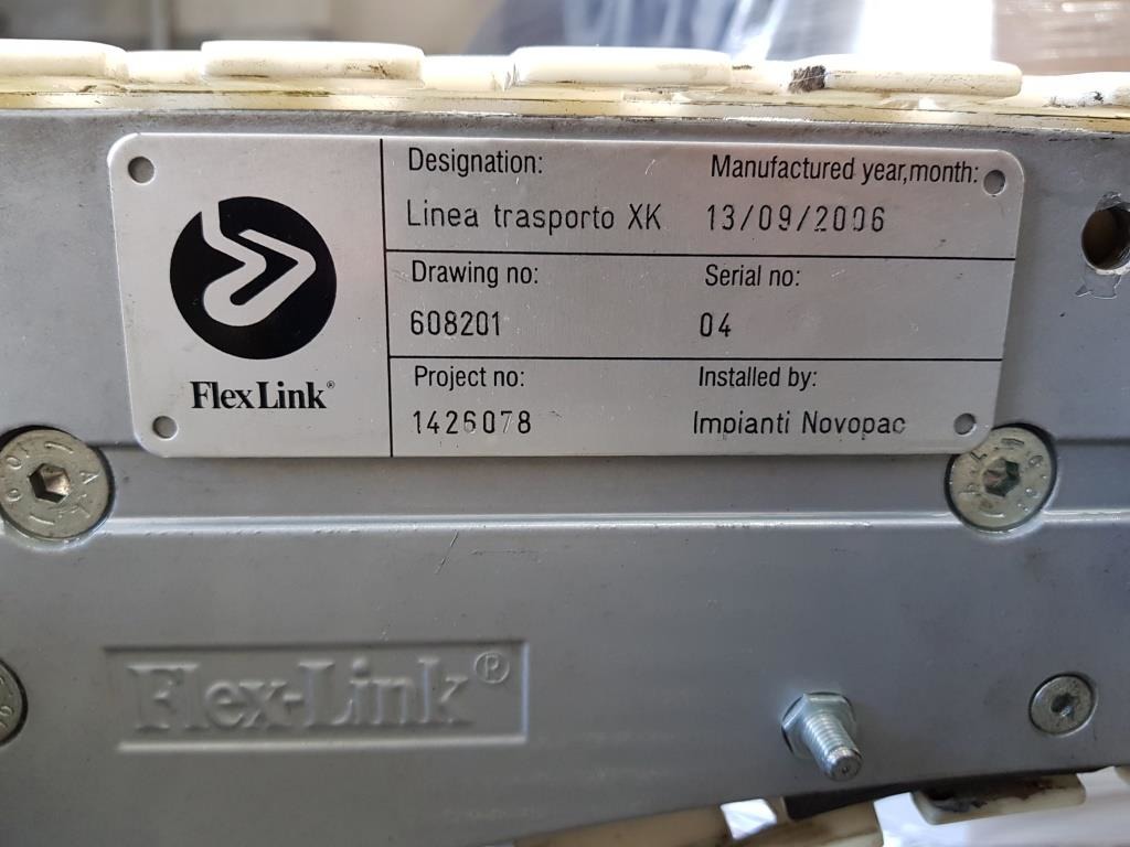 NASTRO TRASPORTATORE MOTORIZZATO – FLEX LINK (COD. MF-PK-NAS-201) in vendita - foto 5