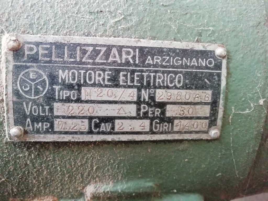 Toupie per tamp. carta vetrata Pellizzari Arzignano in vendita - foto 3
