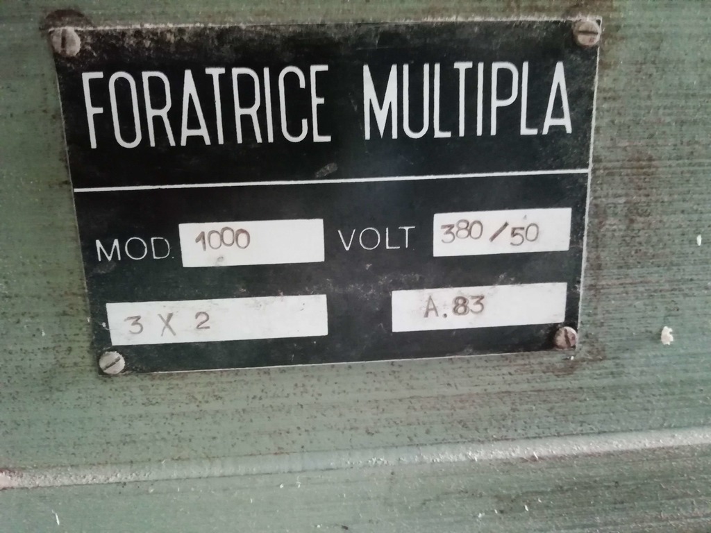 Foratrice multipla macchina per perni mod. 1000 in vendita - foto 3