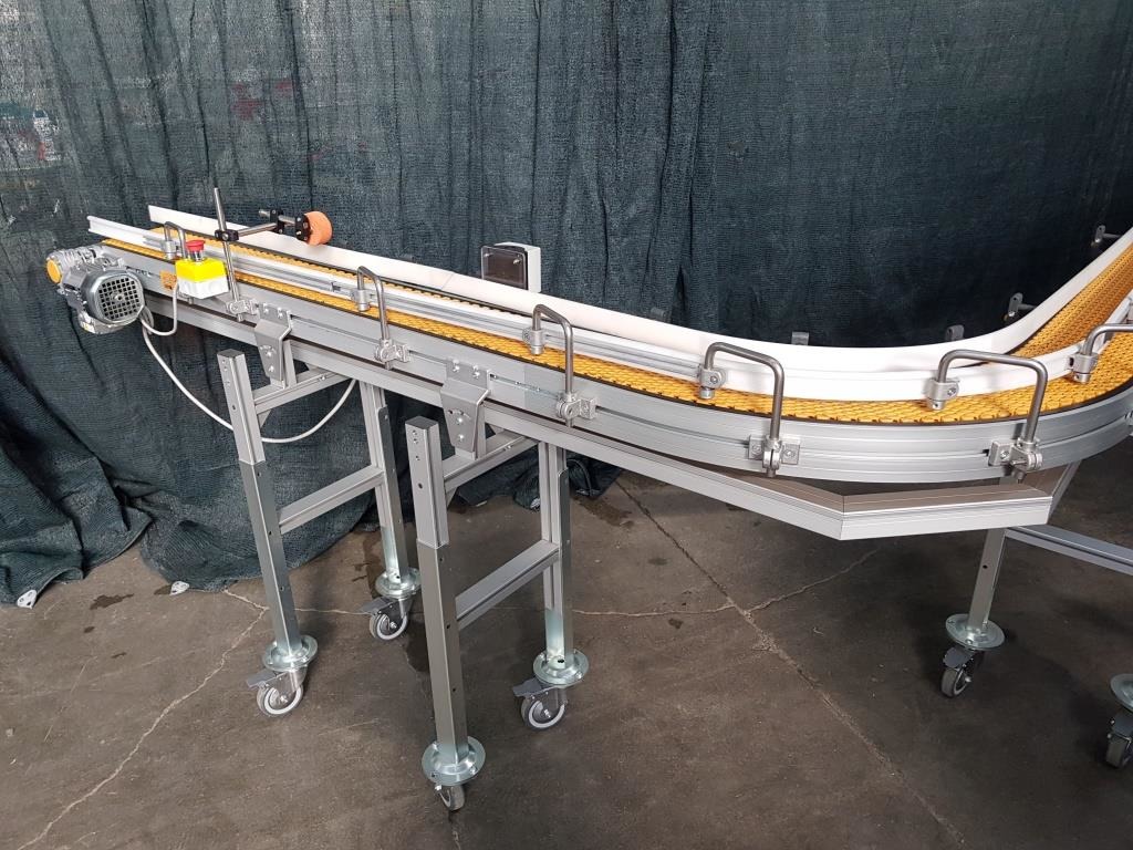 NASTRO TRAS. MOT. CON CURVA A 90° BETT SISTEMI SERIE MC103 B-FLEX (MF-PK-NAS-207) in vendita - foto 2