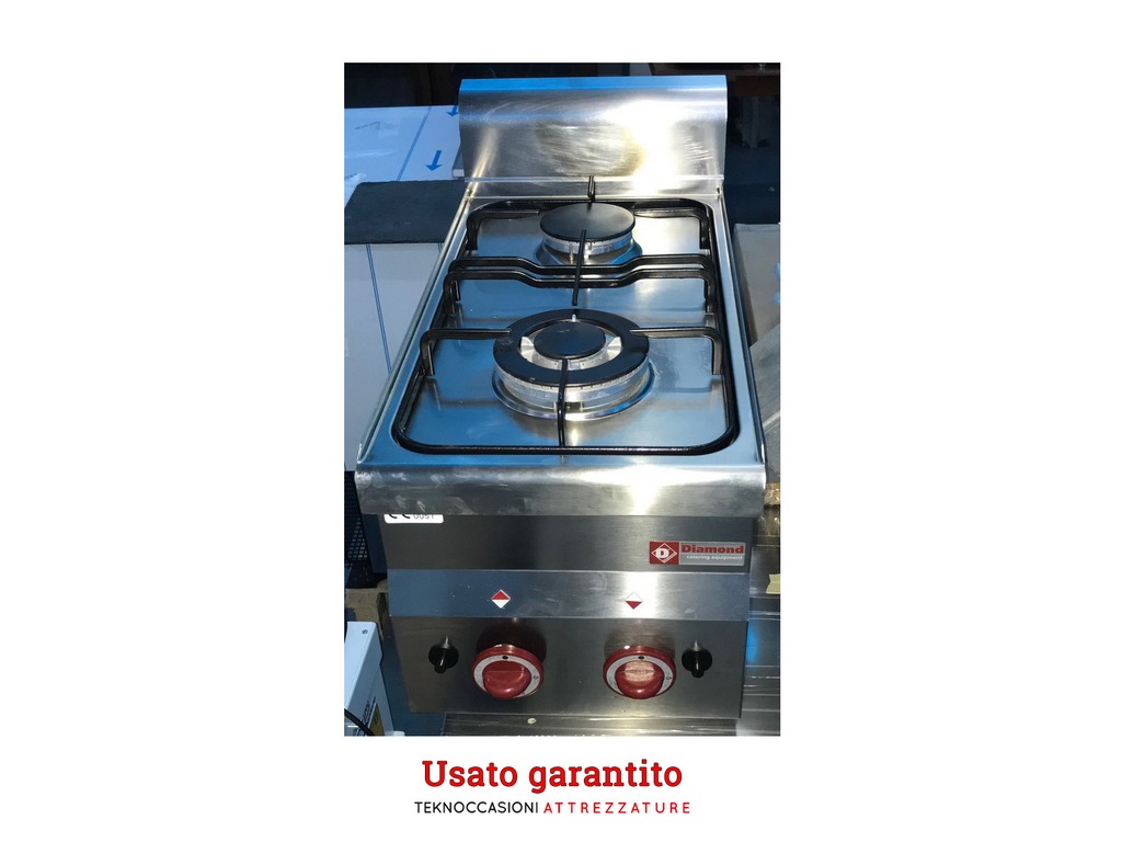 Cucina 2 fuochi a gas usata solo in fiera in vendita - foto 1