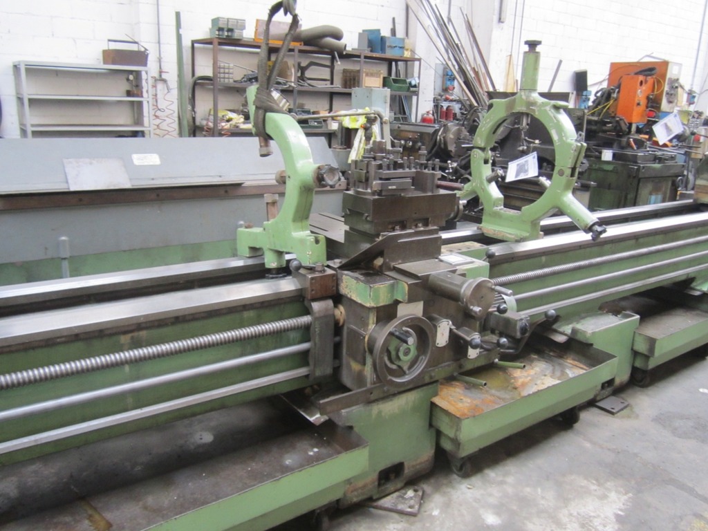 TORNIO PARALLELO MERLI MOD. CLOVIS 28 DISTANZA PUNTE 6000 mm in vendita - foto 4