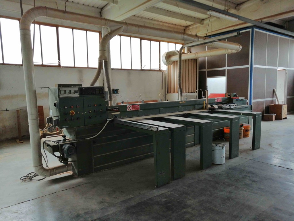 Sezionatrice per legno e alluminio Steton completa di aspirazione in vendita - foto 2