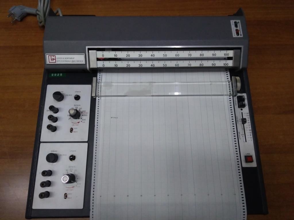 REGISTRATORE DI GRAFICI – LEEDS &amp; NORTHRUP ITALIANA SPEEDOMAX XL 682 (LAB-REGI-9) in vendita - foto 3