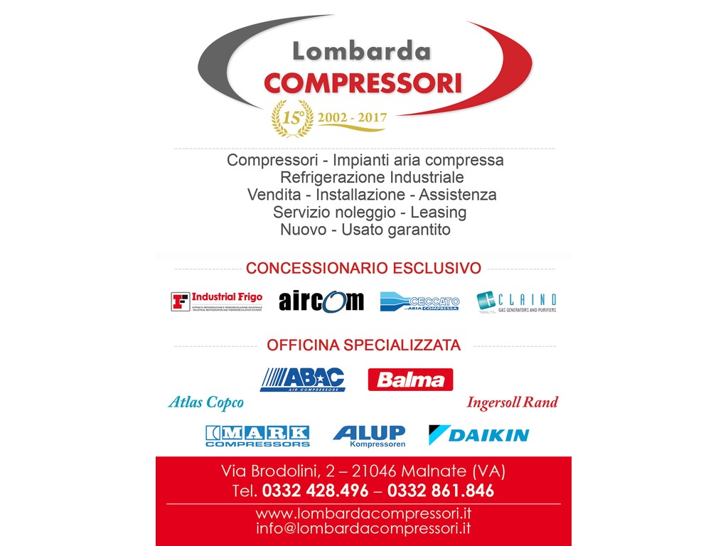 COMPRESSORE ROTATIVO USATO ATLAS COPCO MOD. GA 37 KW VSD in vendita - foto 2