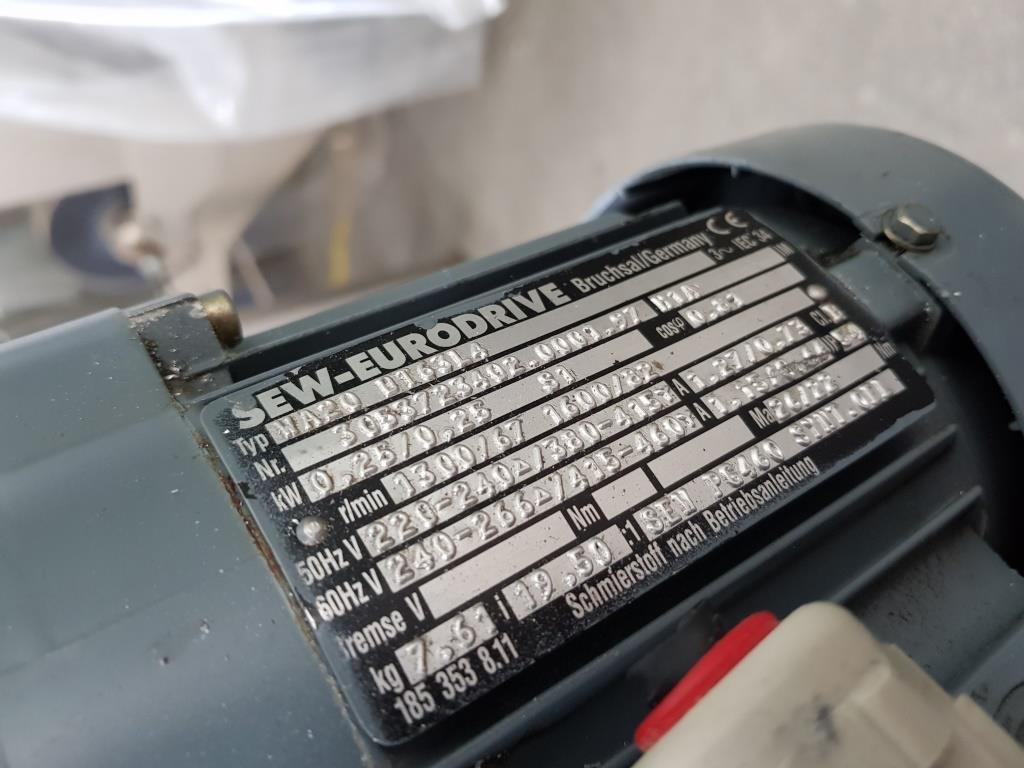 NASTRO TRASPORTATORE MOTORIZZATO MOTORE SEW-EURODRIVE (COD. MF-PK-NAS-216) in vendita - foto 4