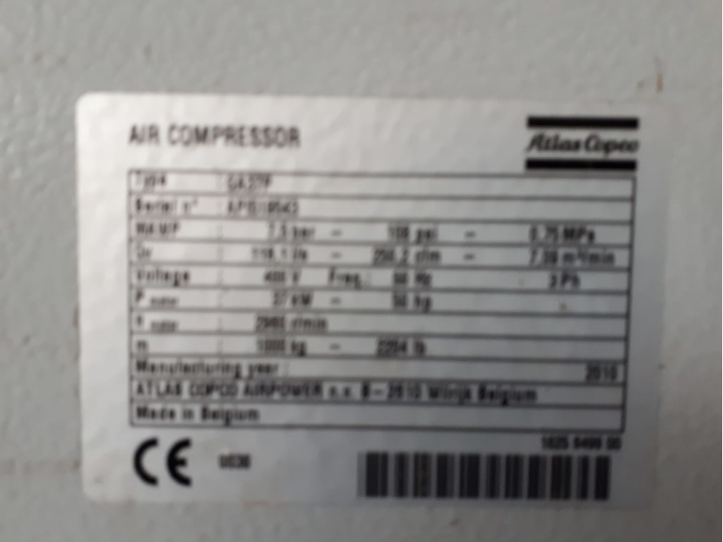 GA 37 + ATLAS-COPCO in vendita - foto 3