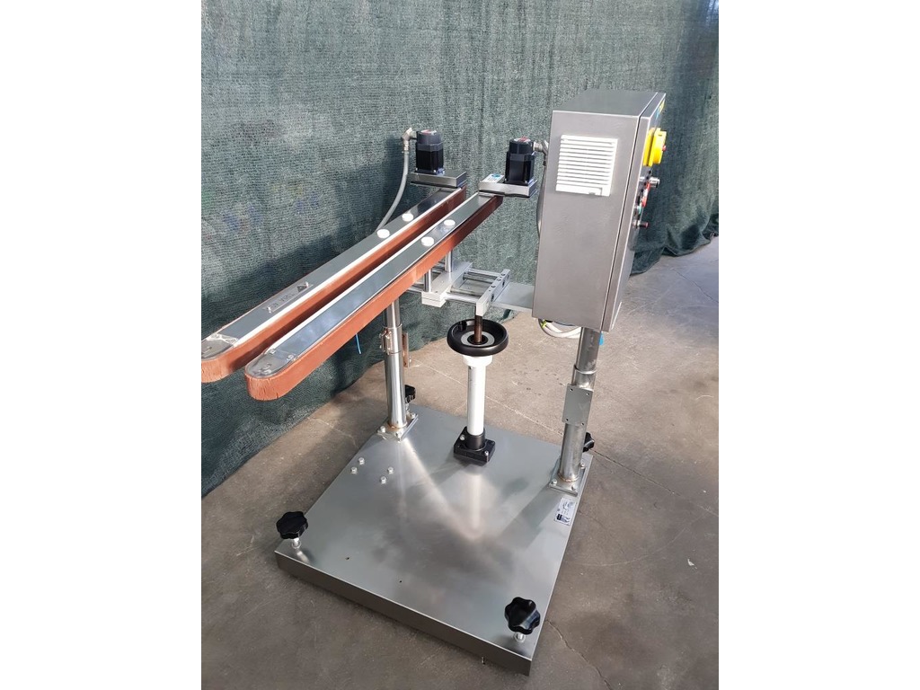 NASTRO TRASPORTATORE CONVOGLIATORE VERTICALE COSTER MOD. CINGHIOLI (COD. MF-PK-NAS-220) in vendita - foto 4