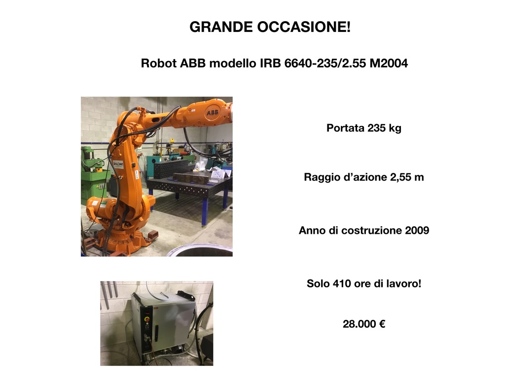 Robot ABB IRB6640-235/2.55 M2004 in vendita - foto 1