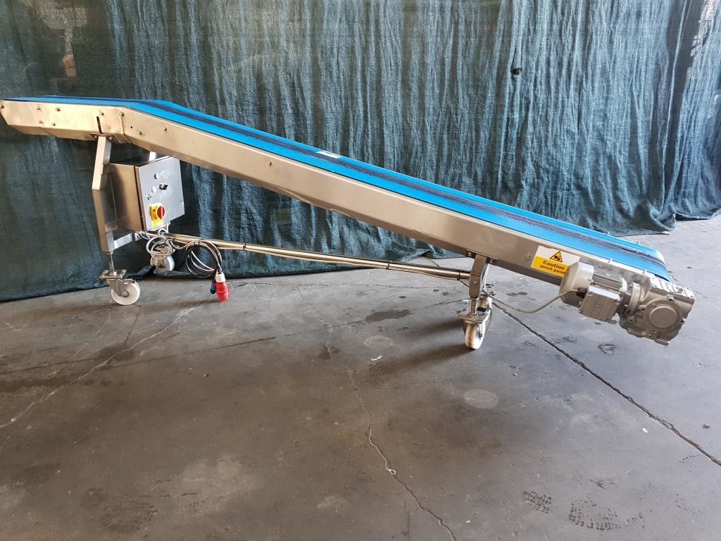 NASTRO TRASPORTATORE MOTORIZZATO – COTSWOLD MECHANICAL HANDLING (COD. MF-PK-NAS-229) in vendita - foto 5
