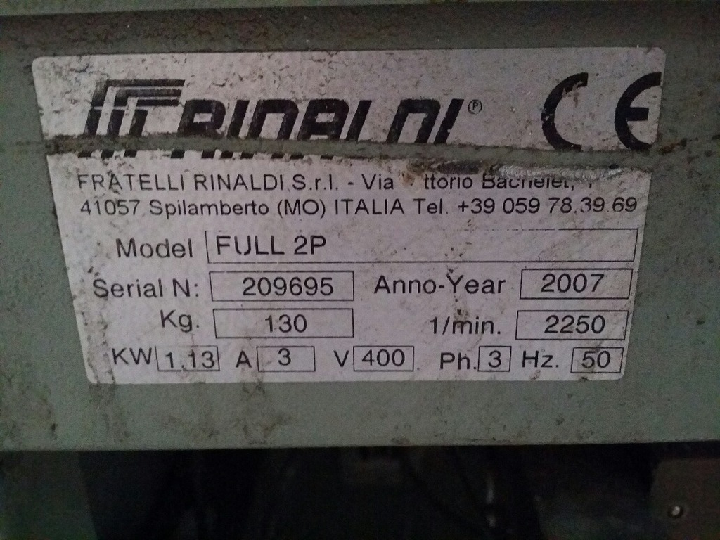 FORATRICE FULL 2 P RINALDI in vendita - foto 2