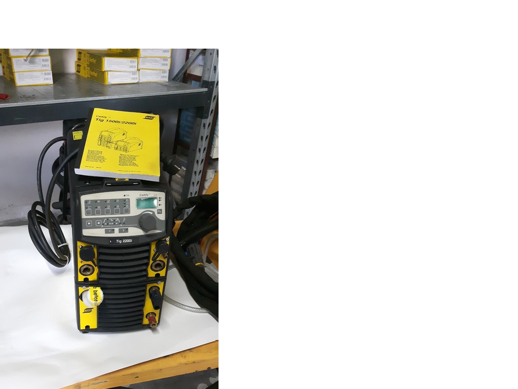 saldatrice professionale ESAB mod. CADDY TIG 2200 W in vendita - foto 2