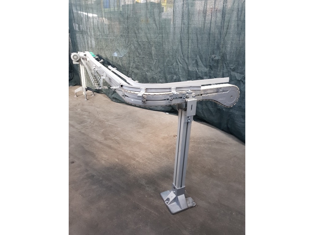 NASTRO TRASPORTATORE CURVO MOTORIZZATO FLEX LINK (COD. MF-PK-NAS-230) in vendita - foto 2