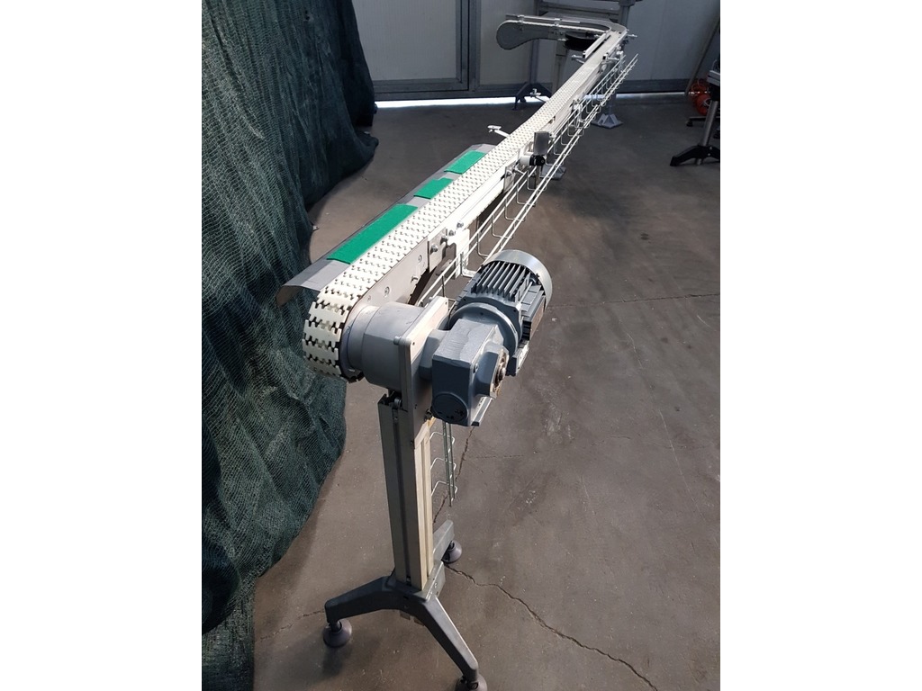 NASTRO TRASPORTATORE CURVO MOTORIZZATO FLEX LINK (COD. MF-PK-NAS-230) in vendita - foto 4