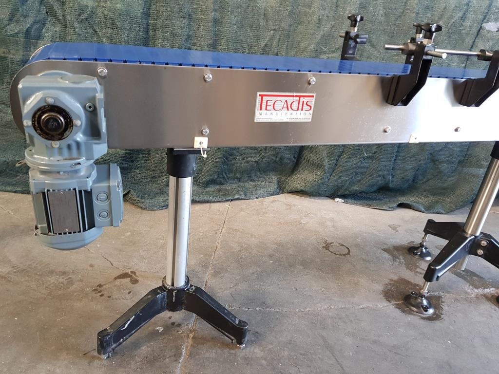 NASTRO TRASPORTATORE MOTORIZZATO CON SPINGITORE – TECADIS (COD. MF-PK-NAS-234) in vendita - foto 3