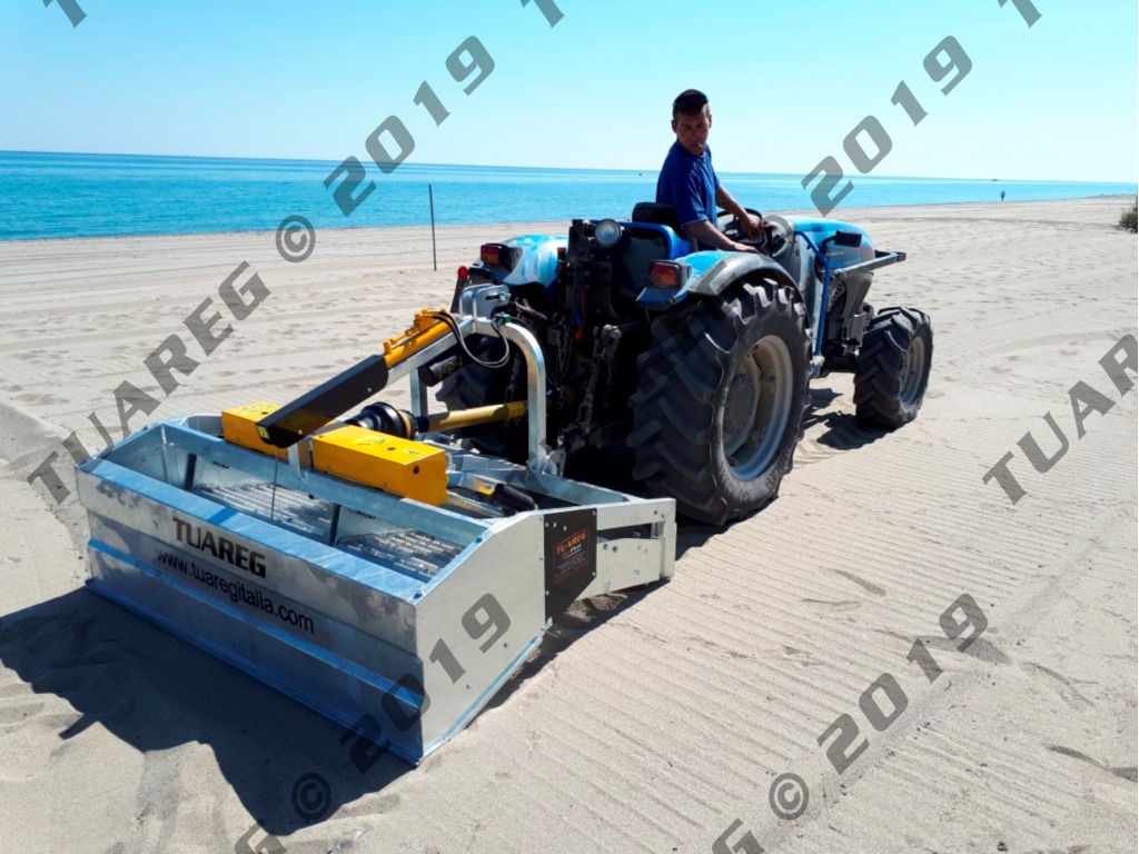 Cod. 02 – Puliscispiaggia Mod. Tuareg EvoPlus in vendita - foto 1