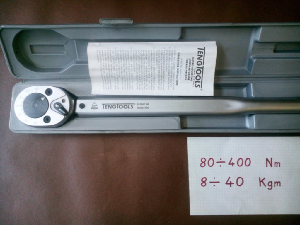 CHIAVE DINAMOMETRICA  TENGTOOLS  TENGTOOLS 8-40 KGM  NUOVO in vendita - foto 1