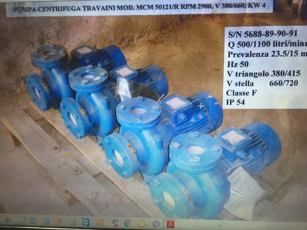 pompe centrifughe TRAVAINI - MOTORE MOTOVARIO 0.3 K- W - RIDUTTORE TRAMEC TC11381138 in vendita - foto 1