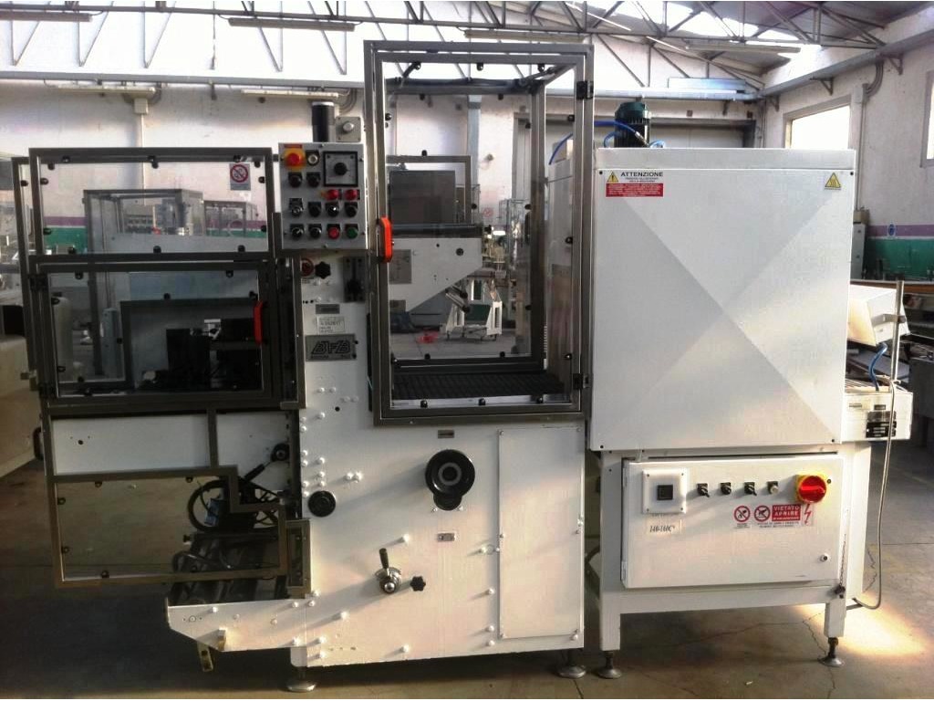 FARDELLATRICE CON TUNNEL DI TERMORETRAZIONE BFB MOD. 3707 / MOD. T32N (COD. MF-PK-FAR-12) in vendita - foto 1