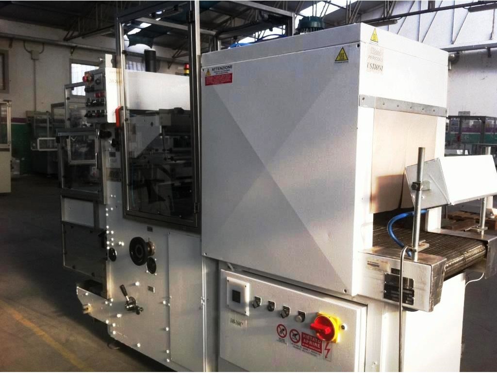 FARDELLATRICE CON TUNNEL DI TERMORETRAZIONE BFB MOD. 3707 / MOD. T32N (COD. MF-PK-FAR-12) in vendita - foto 4