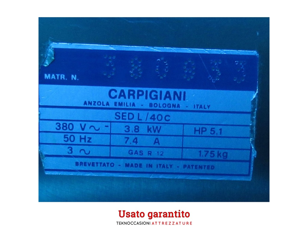 Mantecatore a pala Carpigiani L40/C in vendita - foto 2