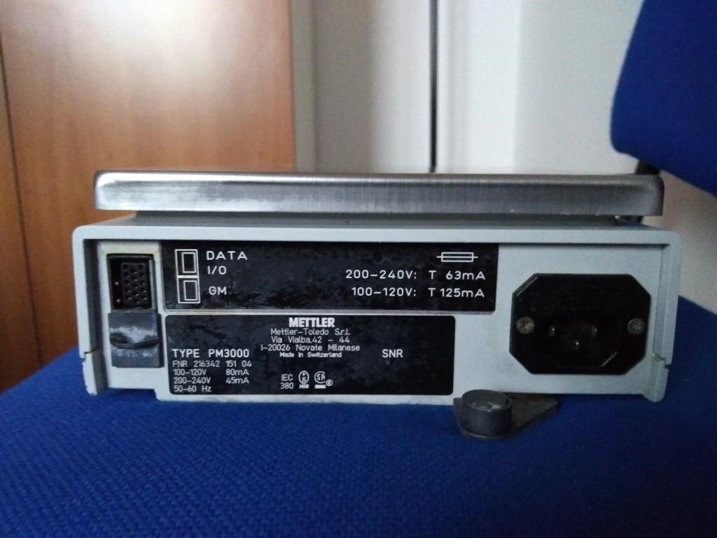 BILANCIA DA BANCO – METTLER TOLEDO – MOD. PM 3000 (COD. LAB-BIL-16) in vendita - foto 5