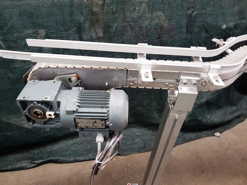 NASTRO TRASPORTATORE CURVO A TAPPARELLE MOTORIZZATO – FLEXLINK (COD. MF-PK-NAS-239) in vendita - foto 6