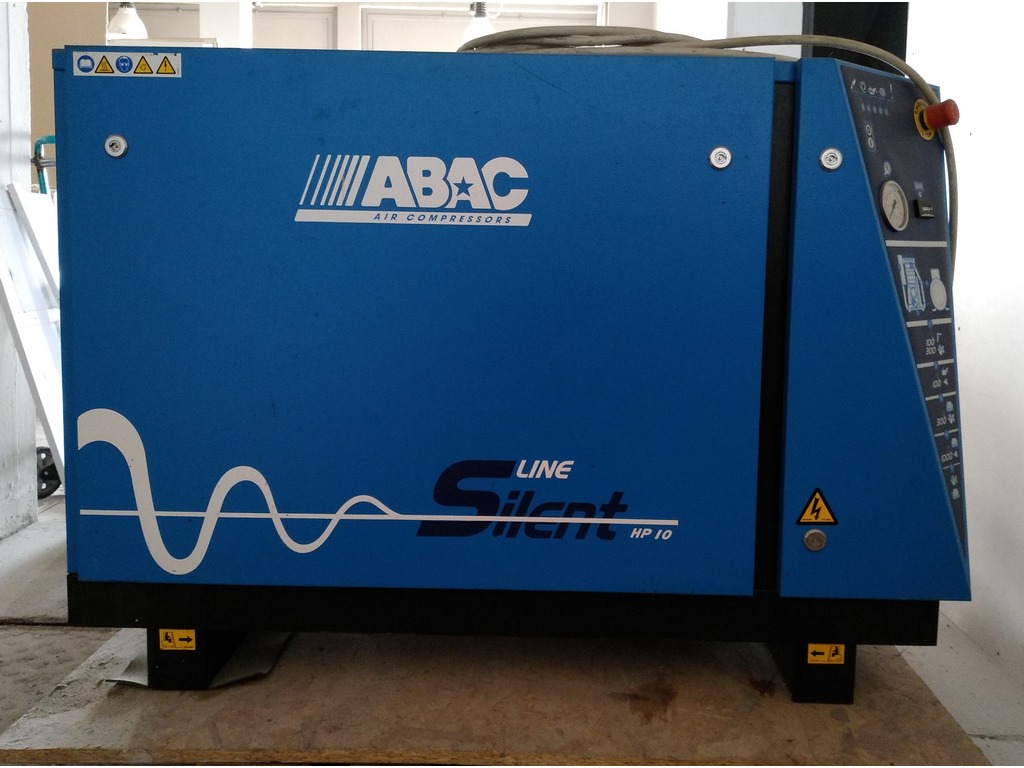 Compressore ABAC 10Hp con serbatoio in vendita - foto 1
