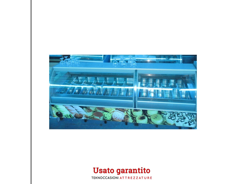 Vetrina gelati 32 gusti completa di accessori in vendita - foto 2