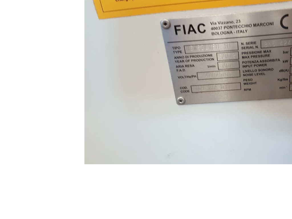 Compressore Fiac new silver 10 in vendita - foto 4
