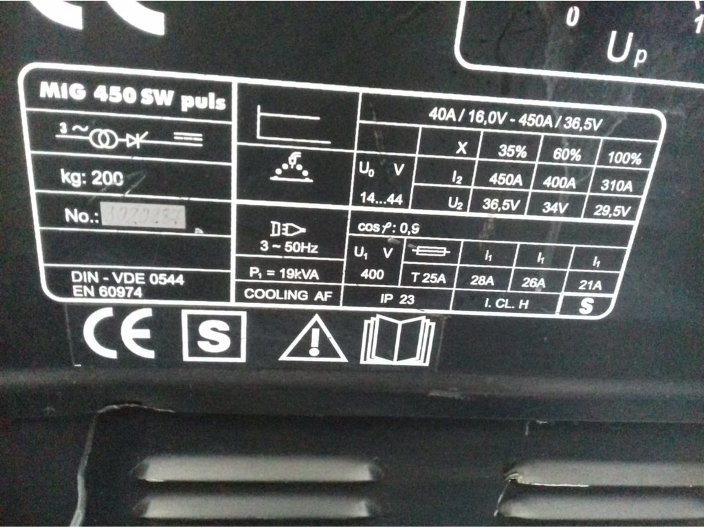 SALDATRICE MIG 450 SW PLUS in vendita - foto 5