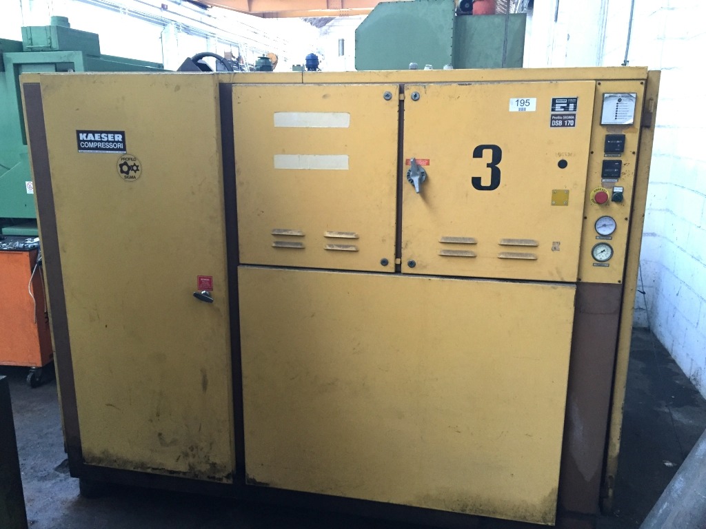 COMPRESSORE D’ARIA KAESER A VITE MODELLO DSB 170 in vendita - foto 1
