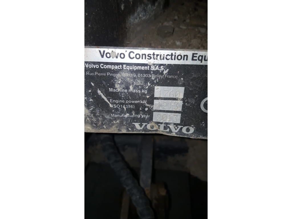 Miniescavatore Volvo EC15C in vendita - foto 2