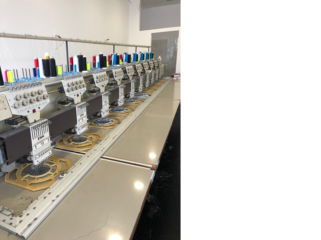 MACCHINA RICAMO 10 TESTE ZSK in vendita - foto 1