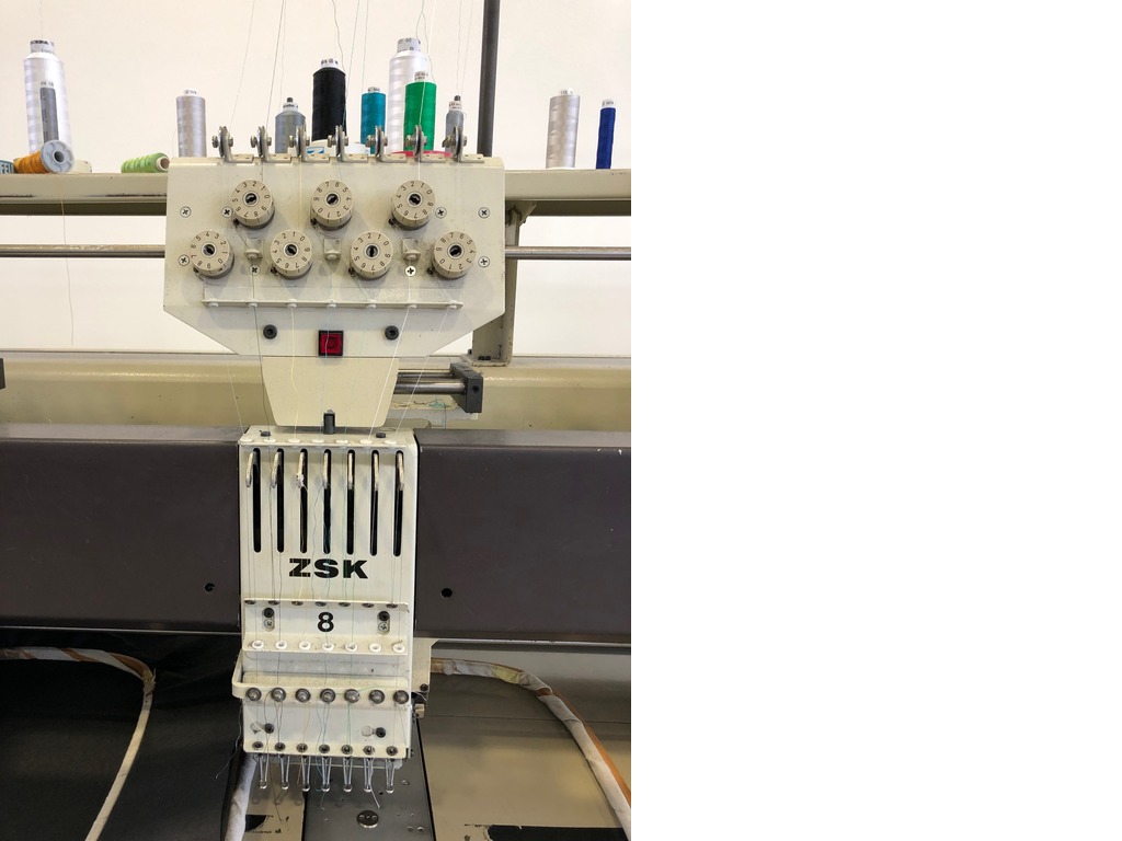 MACCHINA RICAMO 10 TESTE ZSK in vendita - foto 4