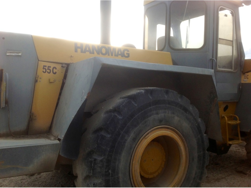 PALA GOMMATA HANOMAG 55 C in vendita - foto 2