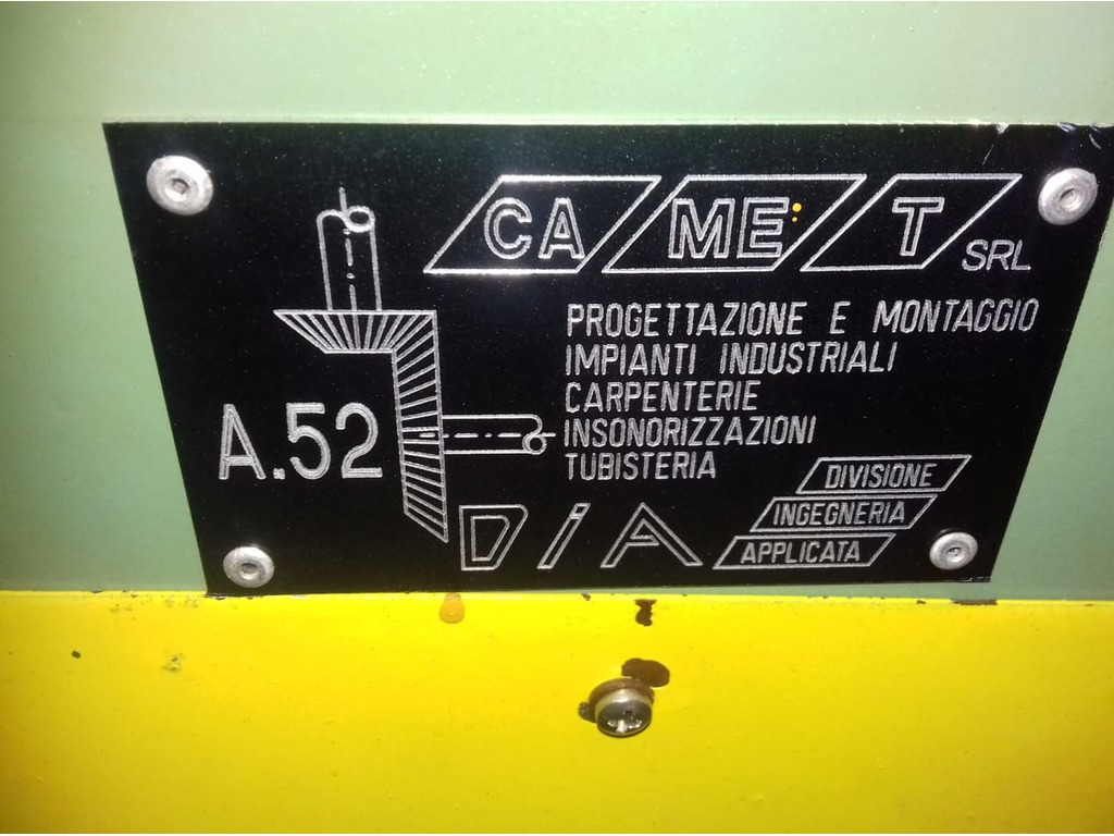 Levigatrice CAMET A.52 in vendita - foto 4