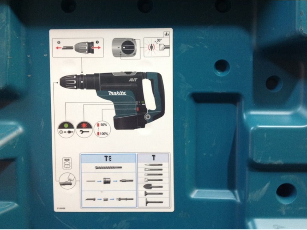 Martello demolitore rotativo Makita HR4011C in vendita - foto 3