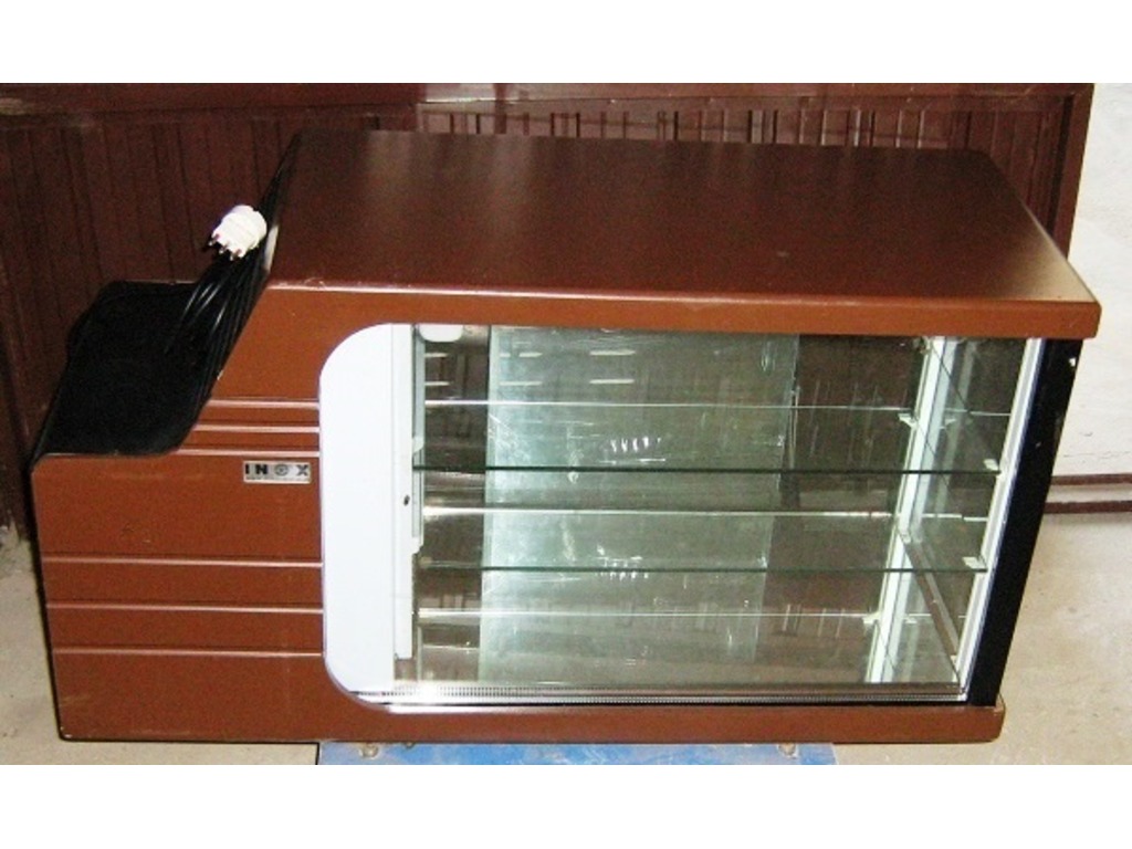 Frigo vetrinato illuminato INOX Forcar in vendita - foto 3