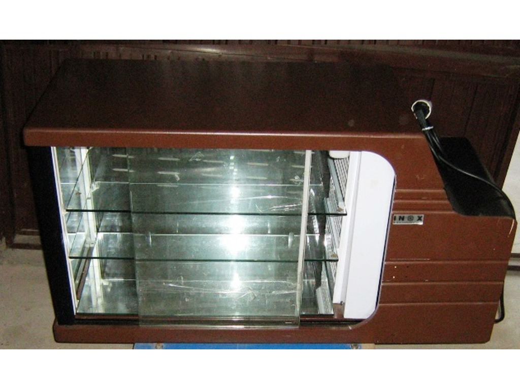 Frigo vetrinato illuminato INOX Forcar in vendita - foto 4
