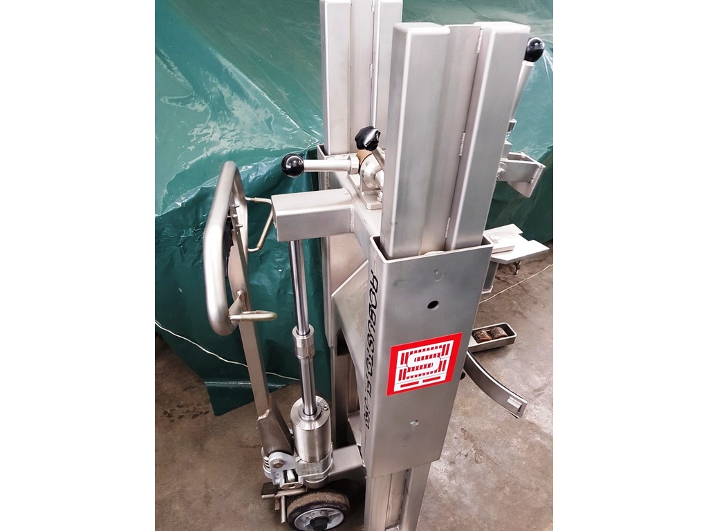 TRANSPALLET PER SOLLEVAMENTO/RIBALTAMENTO FUSTINI SCHNEIDER ROBUSTO FL 350 (MF-PK-CARR-22) in vendita - foto 6