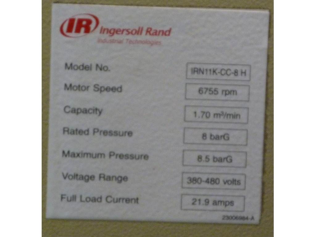 Compressore a vite Ingersol Rand in vendita - foto 3