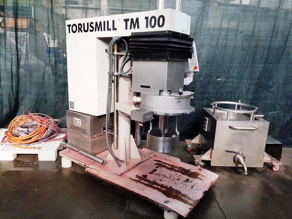 MULINO A CESTELLO BREVETTATO CON DISSOLUTORE INTEGRATO VMA MOD. TORUSMILL TM100 (COD. MF-PR-MUL-24) in vendita - foto 1
