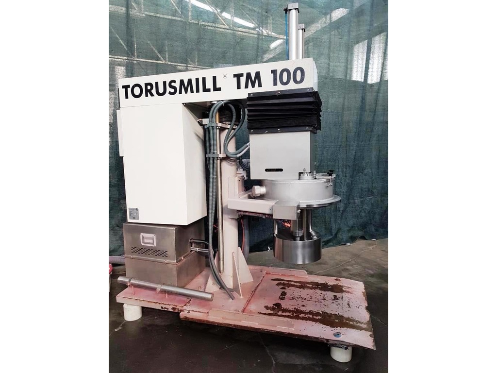 MULINO A CESTELLO BREVETTATO CON DISSOLUTORE INTEGRATO VMA MOD. TORUSMILL TM100 (COD. MF-PR-MUL-24) in vendita - foto 2