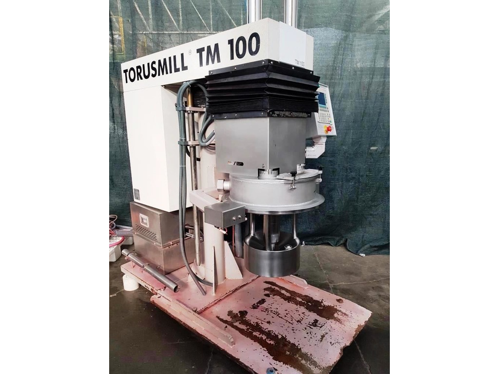 MULINO A CESTELLO BREVETTATO CON DISSOLUTORE INTEGRATO VMA MOD. TORUSMILL TM100 (COD. MF-PR-MUL-24) in vendita - foto 3