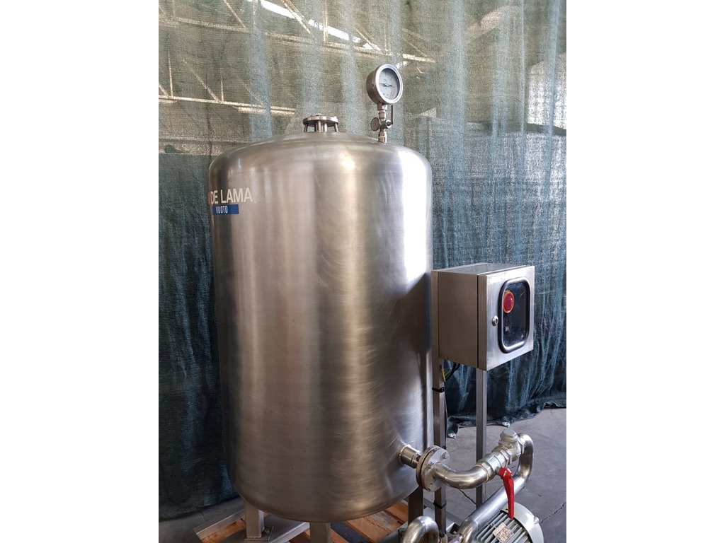 AUTOCLAVE CON POMPA DA VUOTO DE LAMA MOD. 600 LITRI (COD. MF-PR-POM-96) in vendita - foto 4