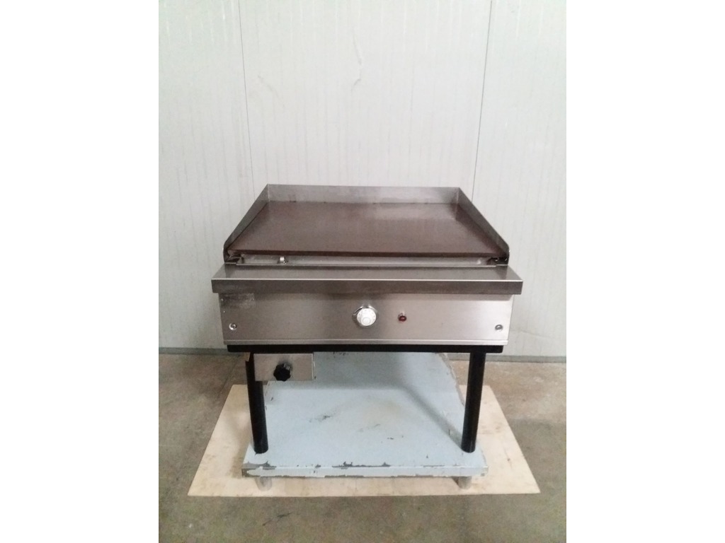 Fry-top elettrico con vano e base d'appoggio in vendita - foto 1