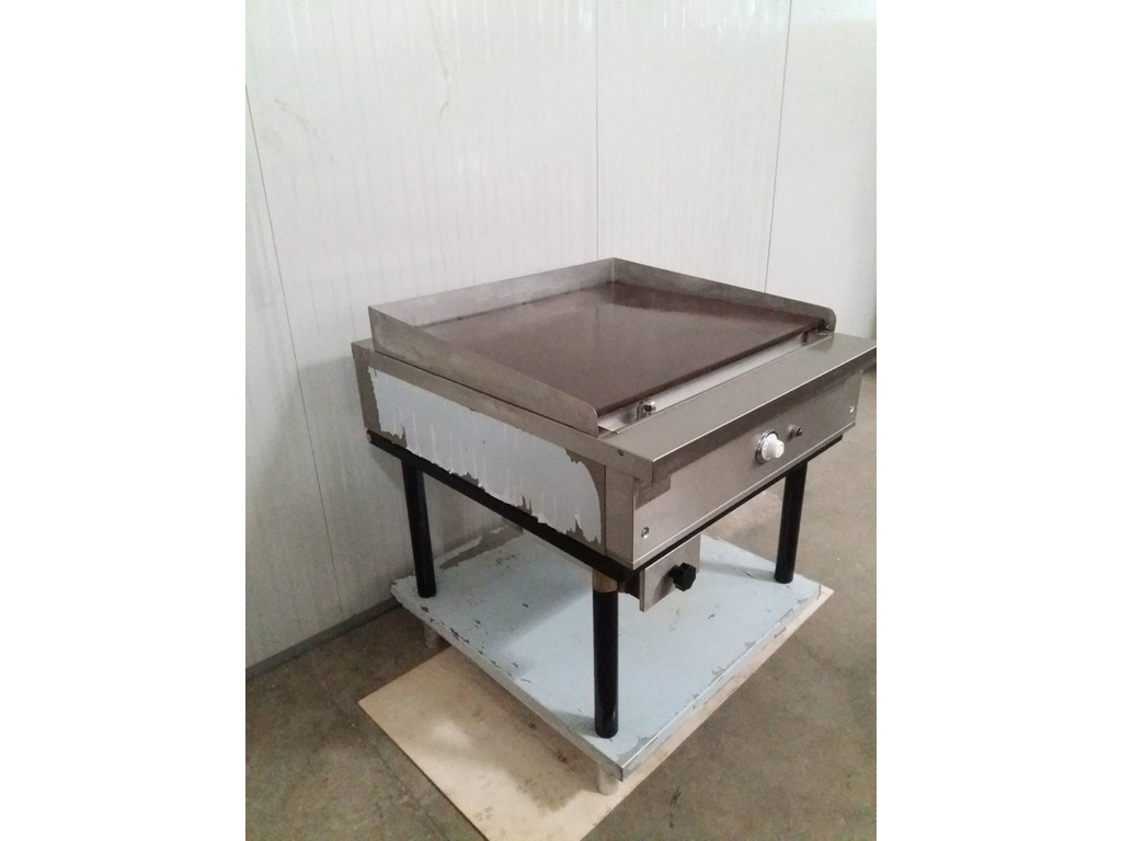 Fry-top elettrico con vano e base d'appoggio in vendita - foto 2