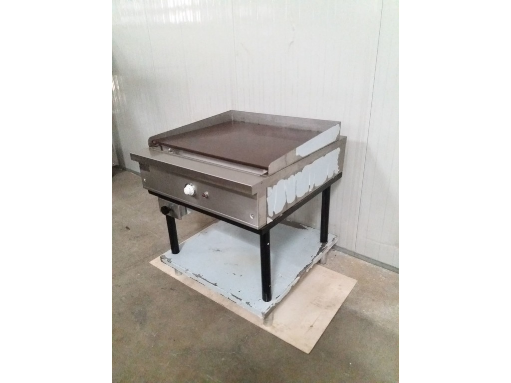 Fry-top elettrico con vano e base d'appoggio in vendita - foto 3
