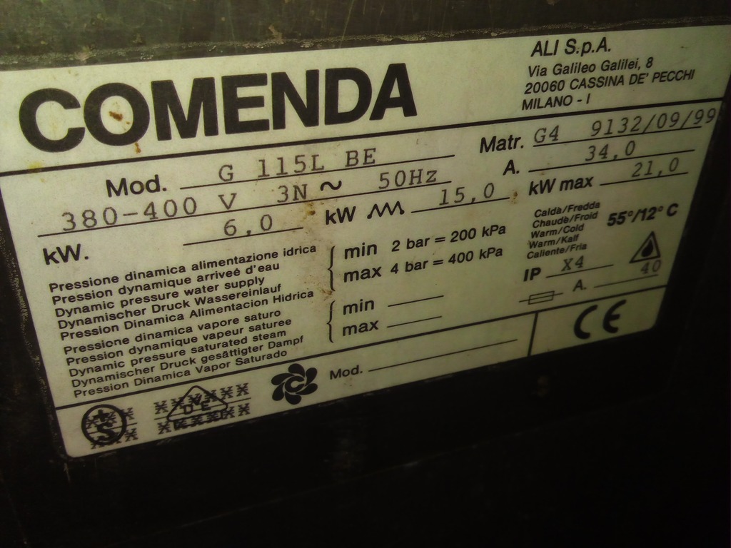 Lavapentole lavastoviglie industriale comenda ristoranti cucina in vendita - foto 2